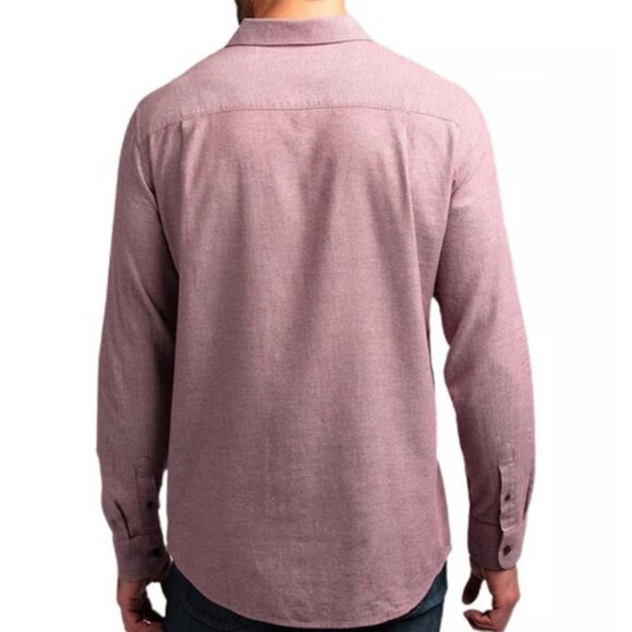 Travis Mathew Medium Purple Shirt Long Sleeve - Picture 2 of 10